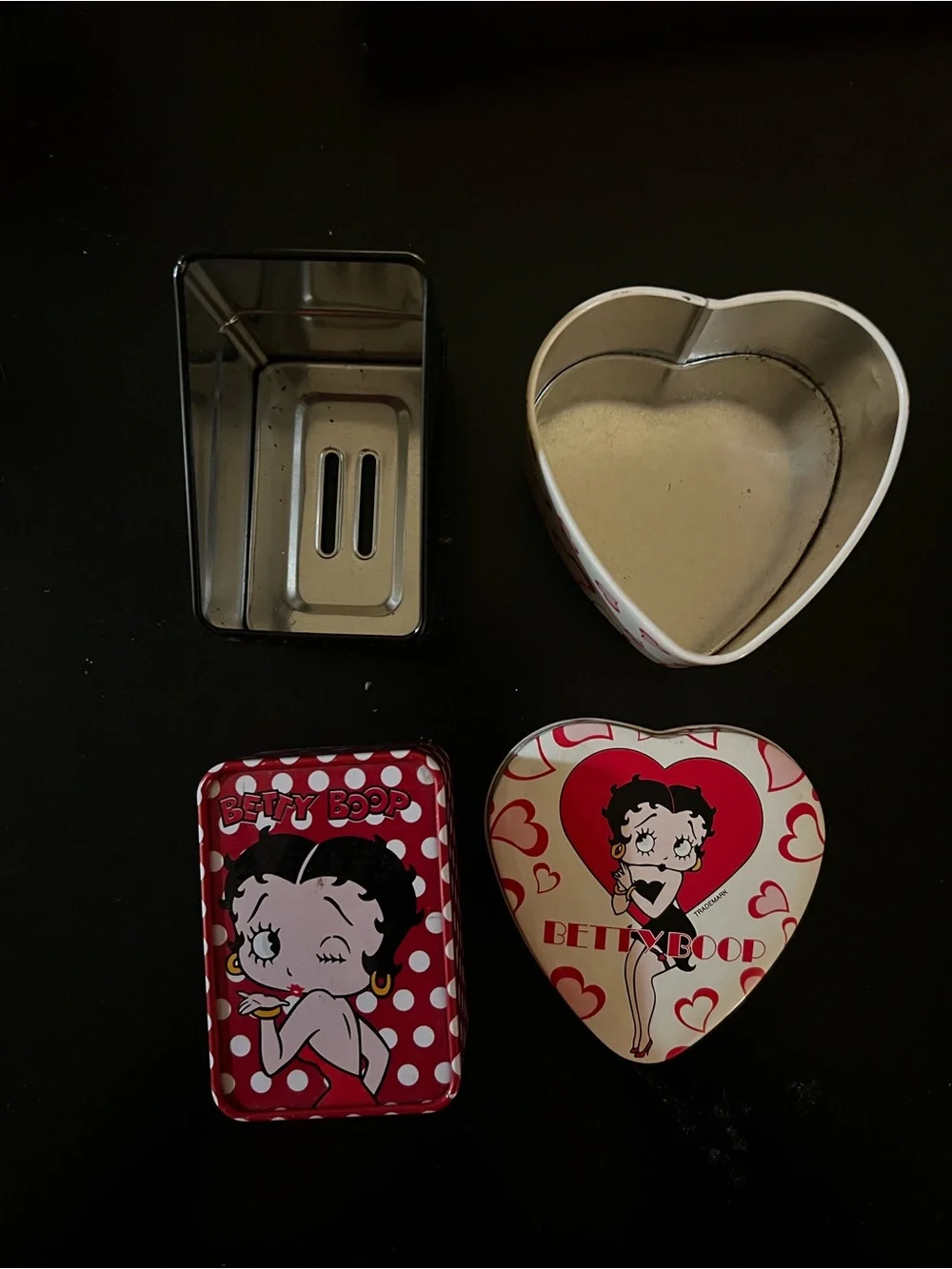 Betty Boop Red and Black  Supplies & Collectible Set